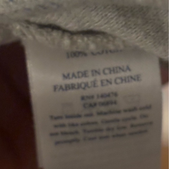 Faherty Multicolor Striped sweater hoodie large women’s winter long sleeve comfy - Picture 5 of 8